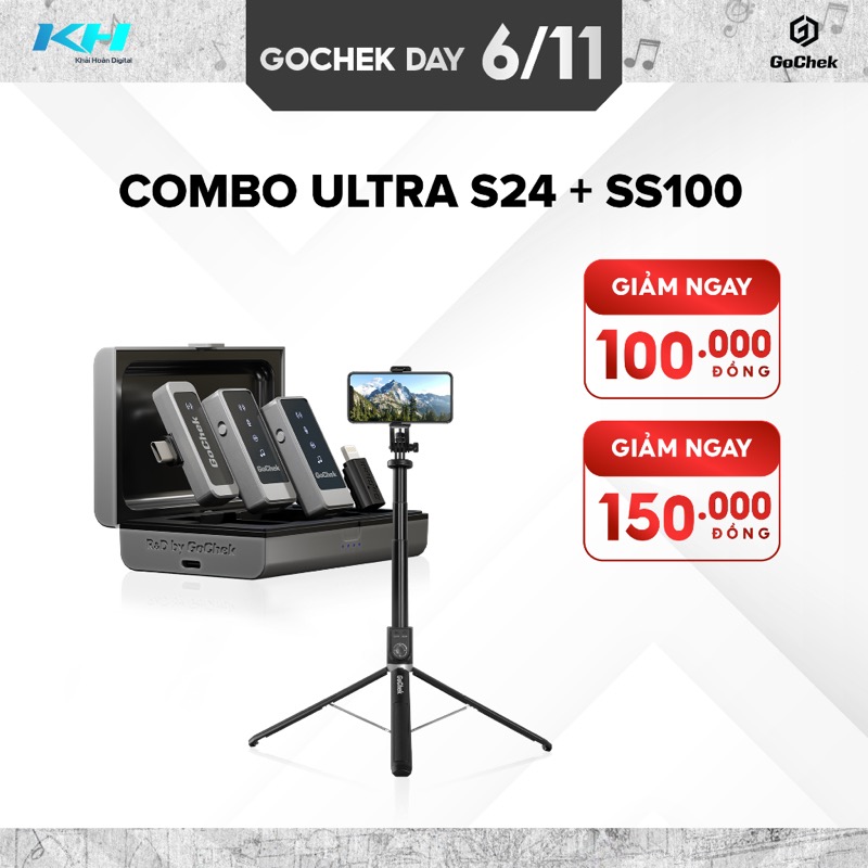 Combo GoChek S24 + Tripod SS100