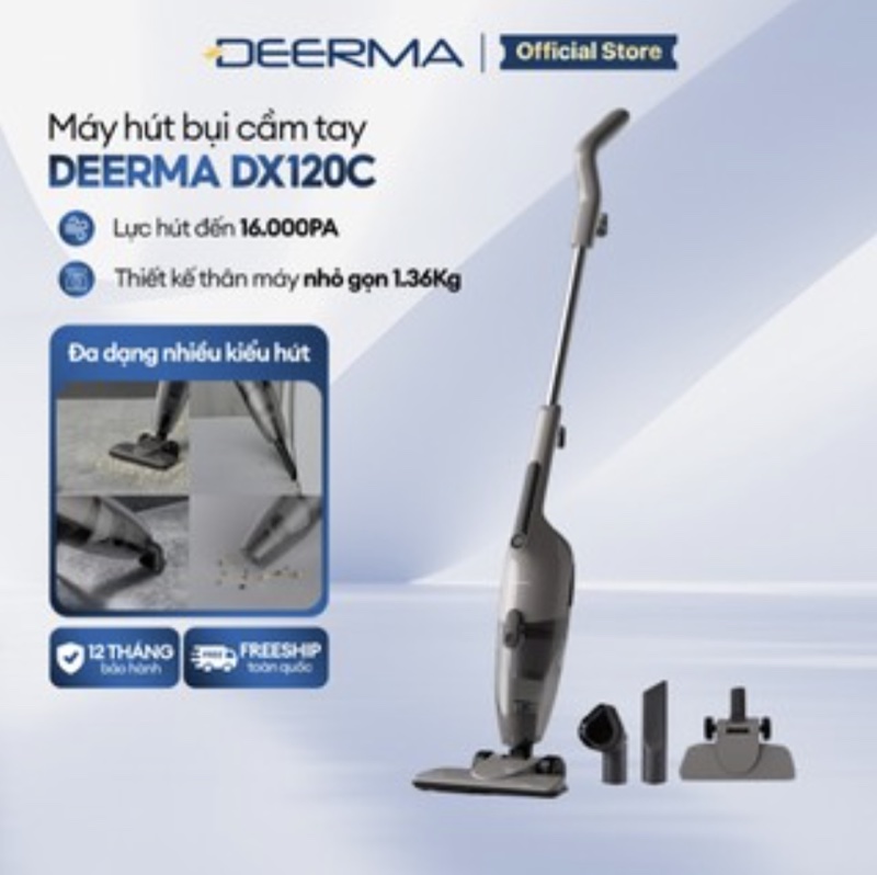 Máy hút bụi cầm tay Deerma DX120C