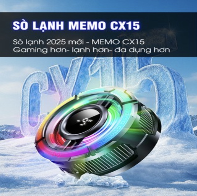 Quạt tản nhiệt sò lạnh MEMO CX15